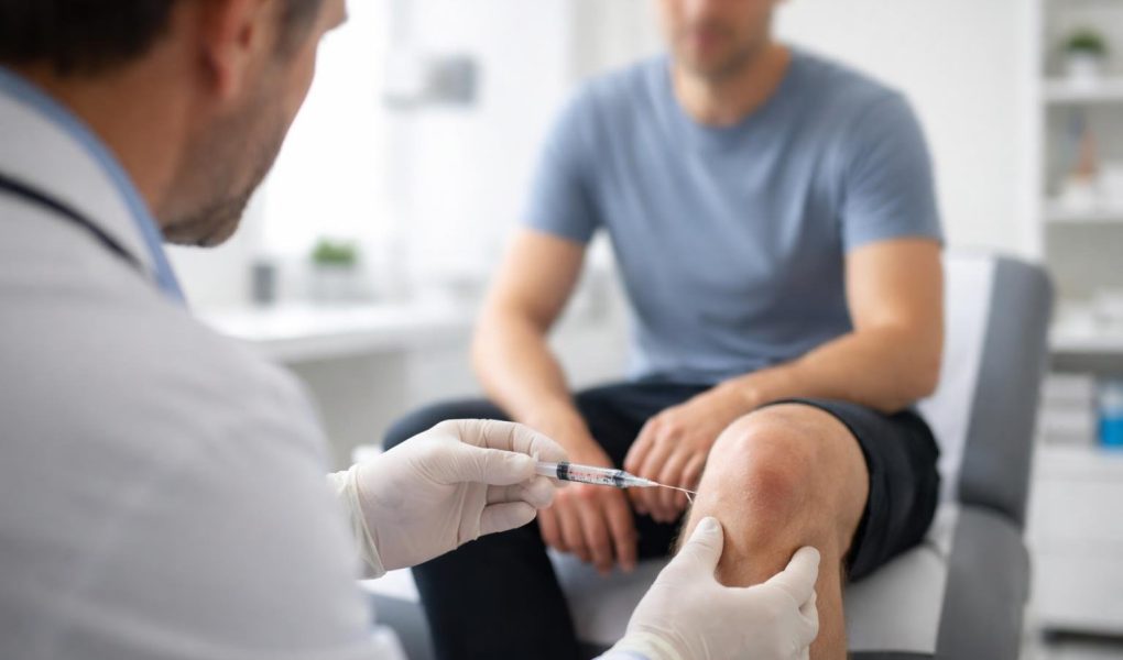 medecin-seringue-infiltration-genou